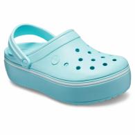 Crocband™ Platform Clog Ice Blue / Ice Blue