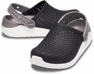 Kids’ LiteRide™ Clog Black / White