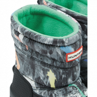 HUNTER WOMENS INSULATED SNOW BOOT SHORT storm camo