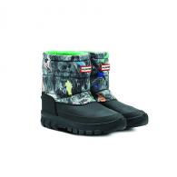 HUNTER WOMENS INSULATED SNOW BOOT SHORT storm camo