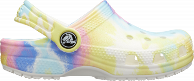 Crocs Classic Tie Dye Graphic Clog Kids T