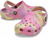 Crocs Classic Marbled Clog pink/multi