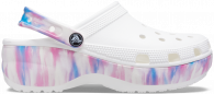 Crocs Classic Platform Dream Clog Women White/Multi