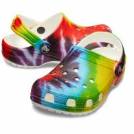 Crocs Classic Tie Dye Graphic Clog Kids multi