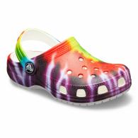 Crocs Classic Tie Dye Graphic Clog Kids multi