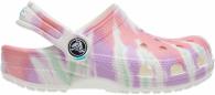 Crocs Classic Tie Dye Graphic Clog Kids fresco/multi