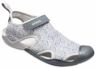 Crocs Womens Swiftwater™ Graphic Mesh Sandal  diamond