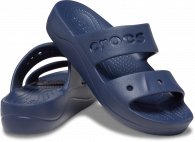 CROCS BAYA PLATFORM SANDAL Navy