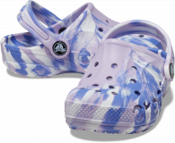 Crocs Baya Marbled Clog Kids Lavender / Multi