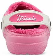  Crocs Fl Minnie Mouse Lined Clog Kids Pink Lemonade