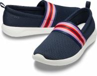 Crocs Literide Mesh Slip On Women Navy Colorblock / Navy